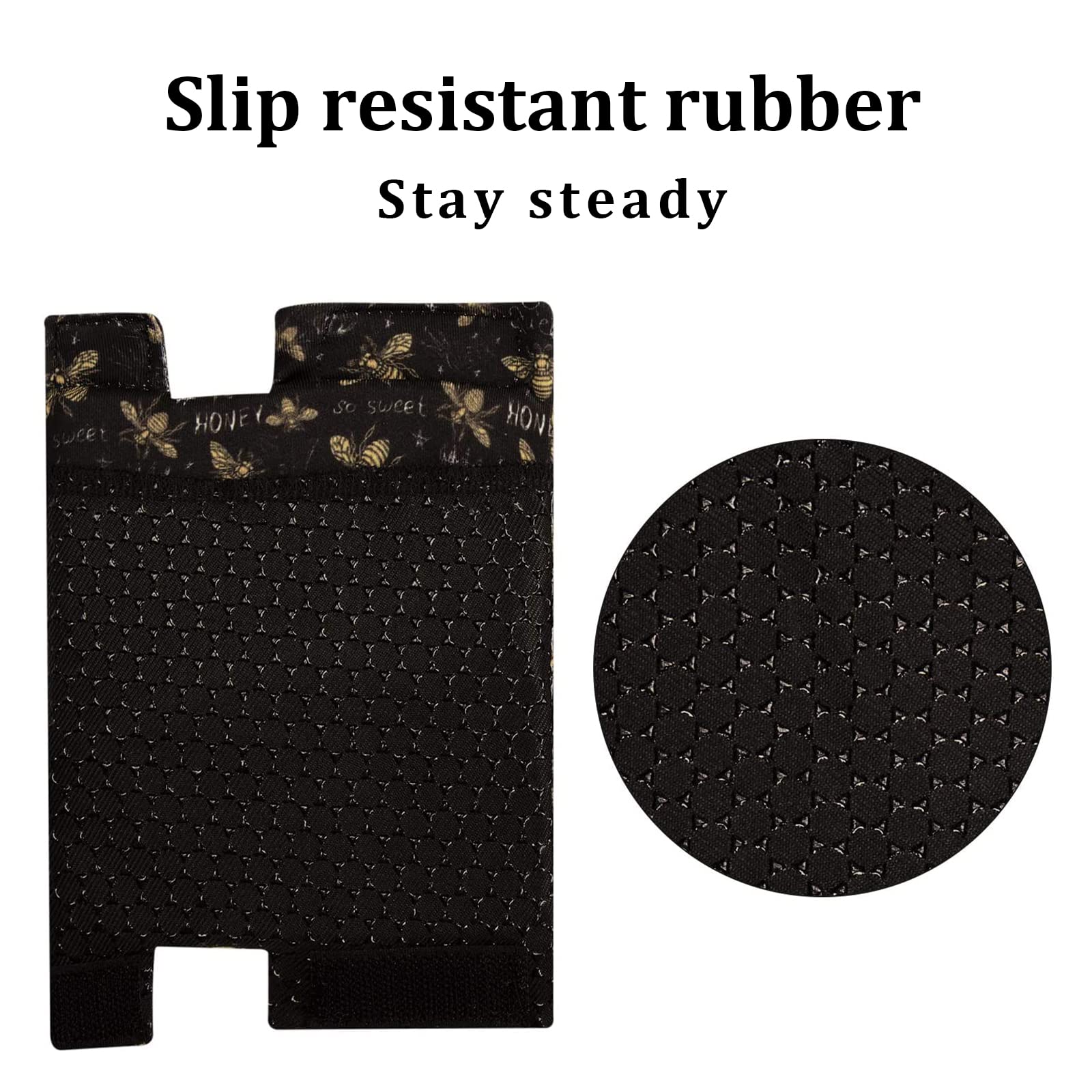 Cane Pad Hand Grip Cover Replacement Soft Non-slip Cushion of T-Handle for Walking Crutches Accessories (Bees) - Image 3