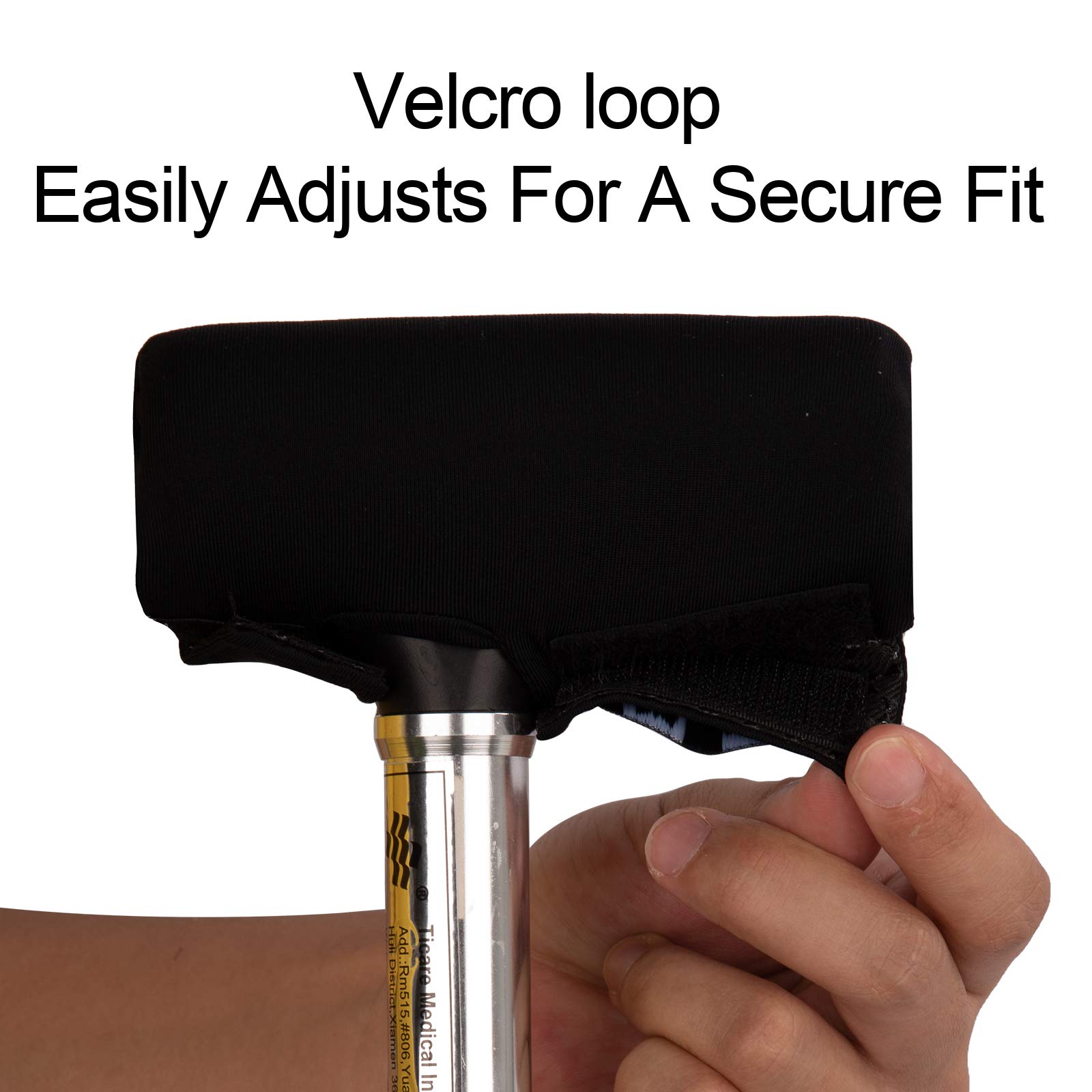 Cane Pad Hand Grip Cover Replacement Soft Non-slip Cushion of T-Handle for Walking Crutches Accessories (Bees) - Image 6