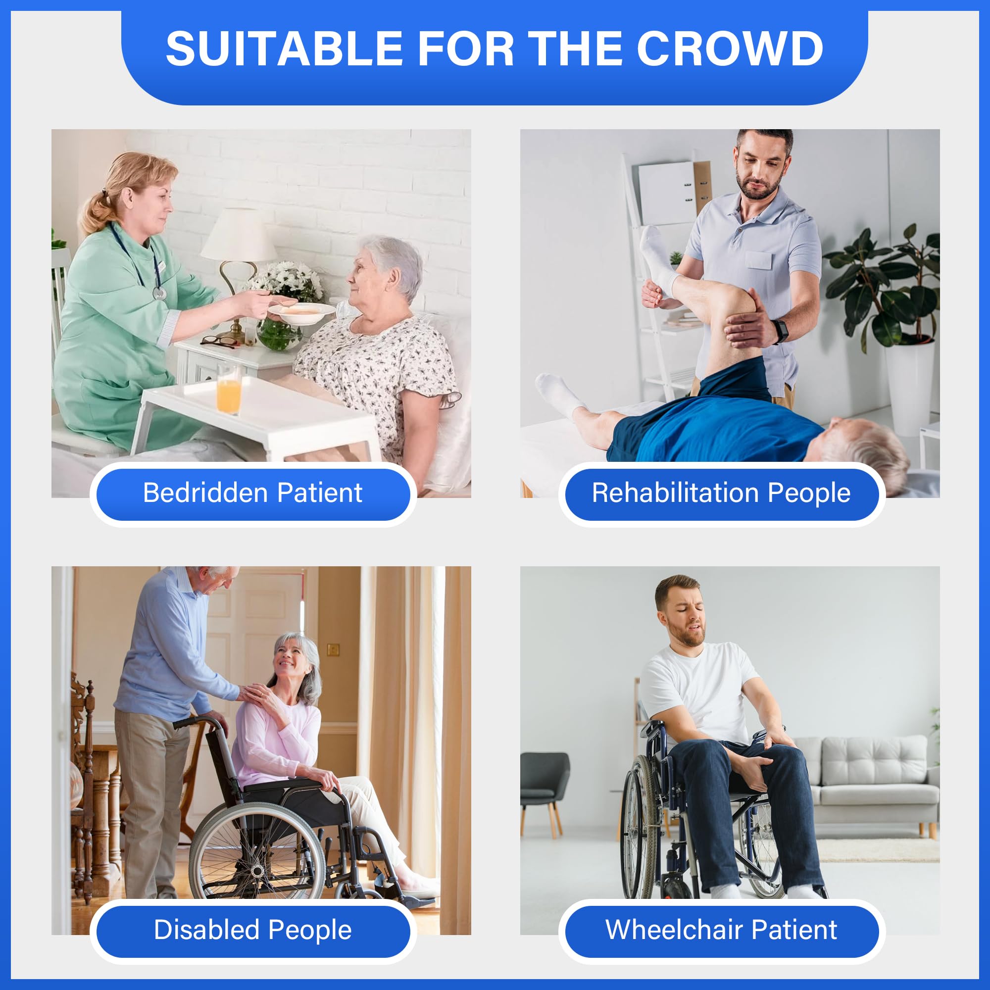 SPRING SEAON Gait Belts with Handles for Seniors – Transfer Belt with Quick Release Metal Buckle, Medical Lift Belt for Elderly, Bariatric, Surgery Recovery & Physical Therapy - Image 7