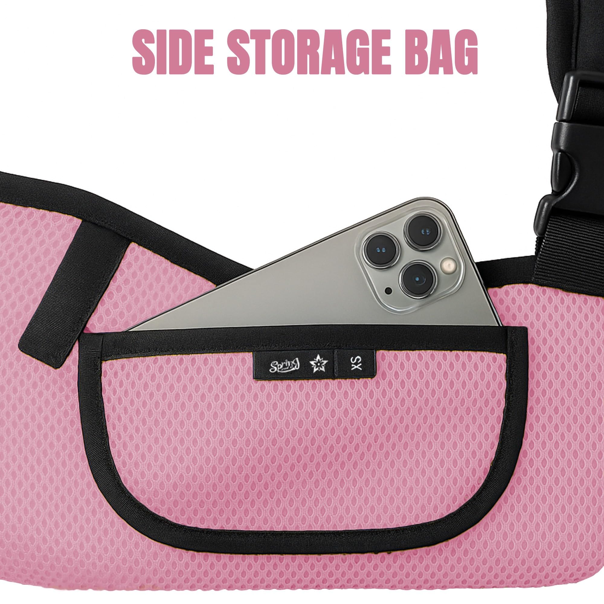 SPRING SEAON Kids Arm Sling Shoulder Immobilizer for Arm,Wrist,Elbow Injury Lightweight Breathable Sling with Adjustable Shoulder Strap Mesh Arm Support Brace for Children,Boys,Girls - Image 4